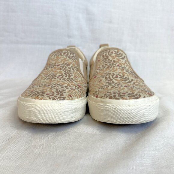 Taos Rubber Soul Slip-On Sneaker, Tan Branch Size 10 - Picture 4 of 9